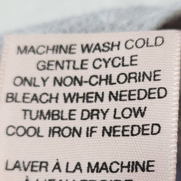 NWT Philosophy Heather Gray Scoop Neck Tee Shirt w/ Ruffled Chest Pocket… - Picture 9 of 13